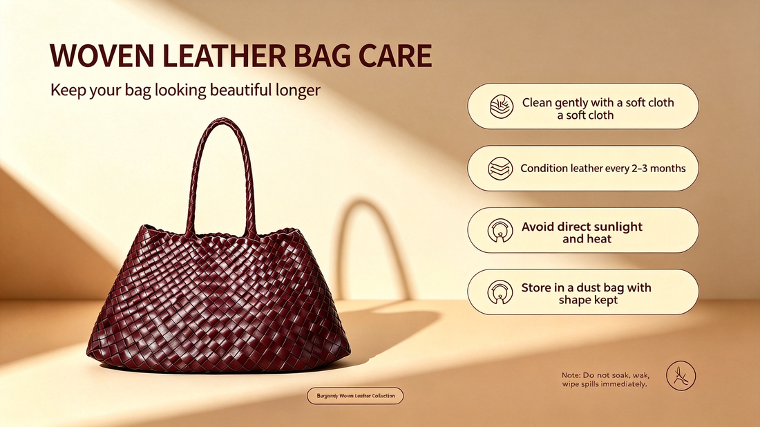 How to Care for Your Woven Bag: A Complete Guide