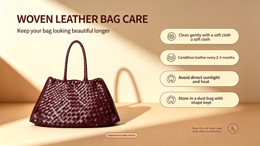 How to Care for Your Woven Bag: A Complete Guide