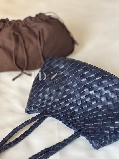 Lana Retro hand-woven first-layer cowhide shoulder bag, Soft Leather bag ,Gift for Wife,Gift for Mom， beach holiday  cow leather bag